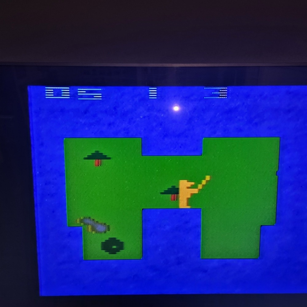 Golf Atari 2600 CX2634 9 Holes Vintage Retro Video Game Cartridge Only